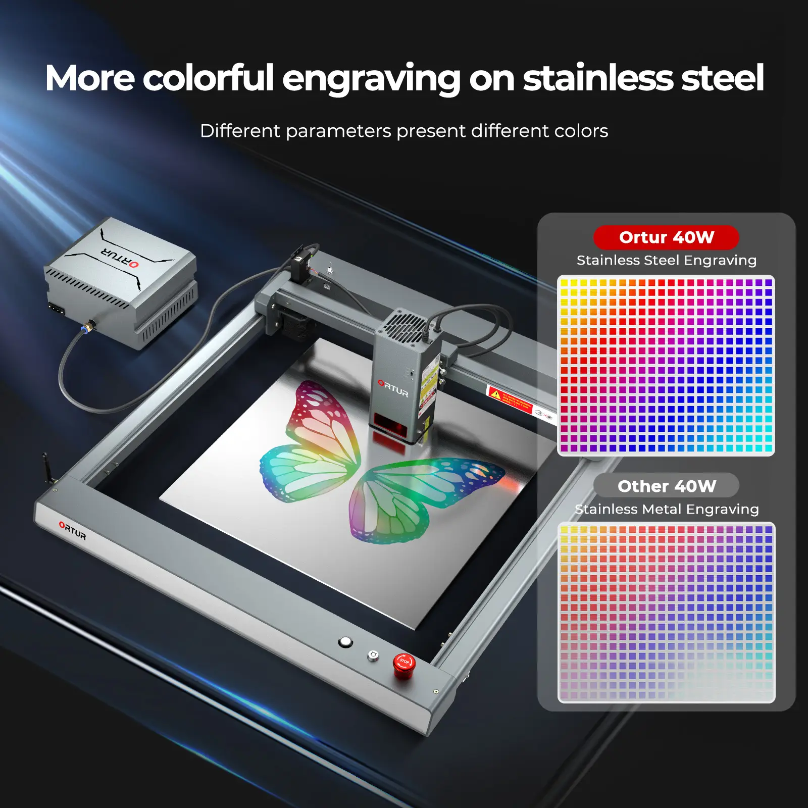 40W LU3-40A Laser Module for Ortur Laser Engraver - Image 9