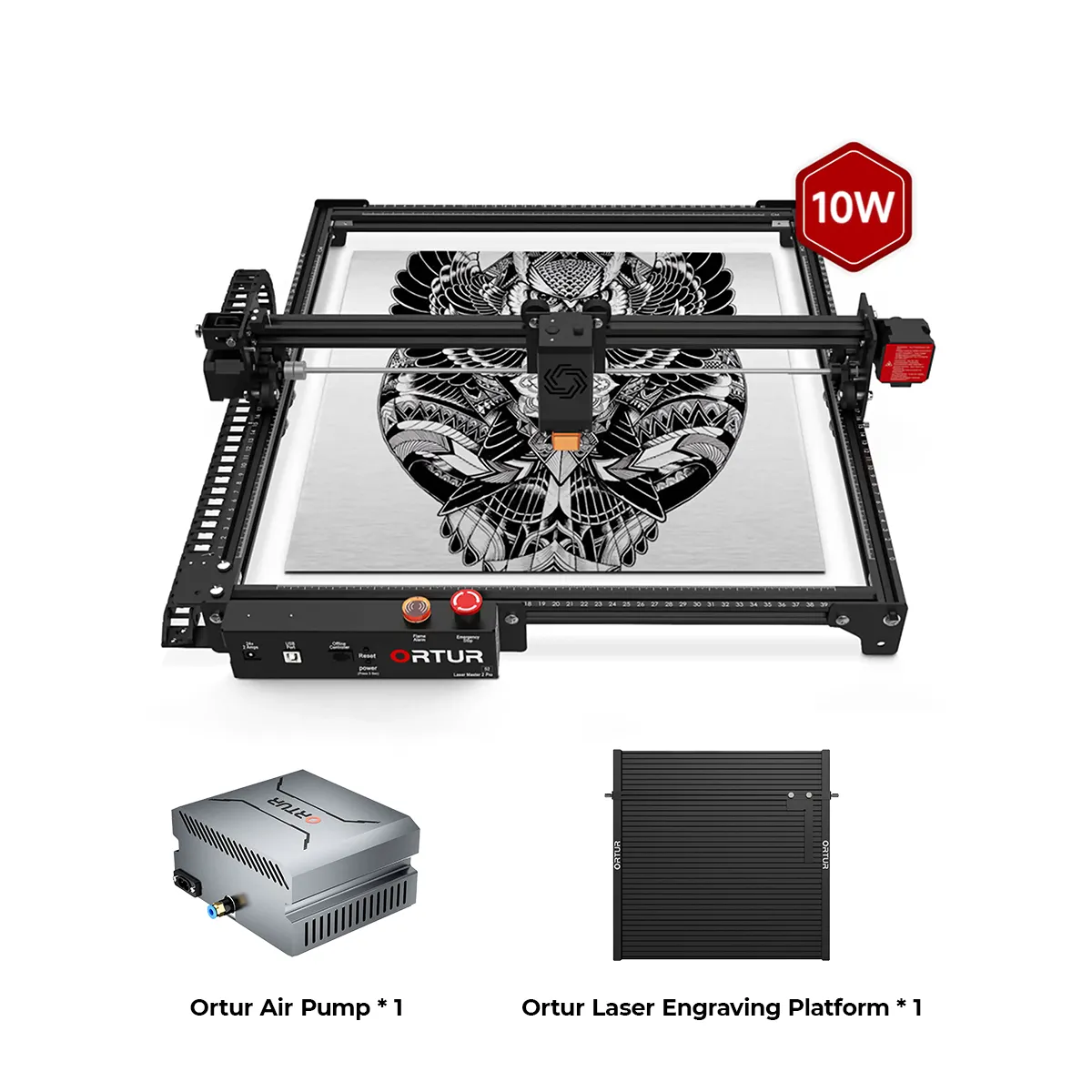 Ortur LM2 Pro S2 Laser Engraving & Cutting Machine 15,000mm/min (10W/5W) - Image 11