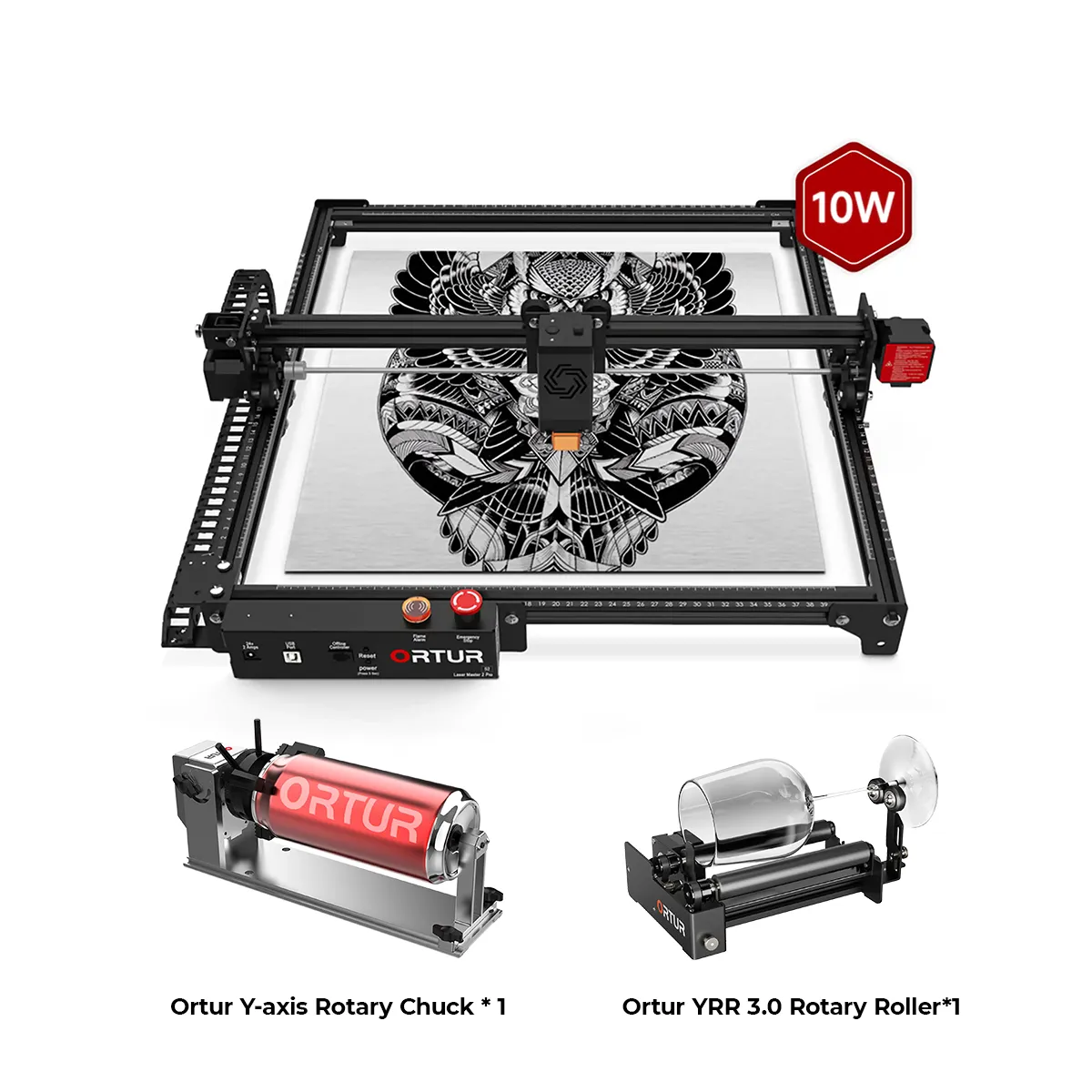 Ortur LM2 Pro S2 Laser Engraving & Cutting Machine 15,000mm/min (10W/5W) - Image 12