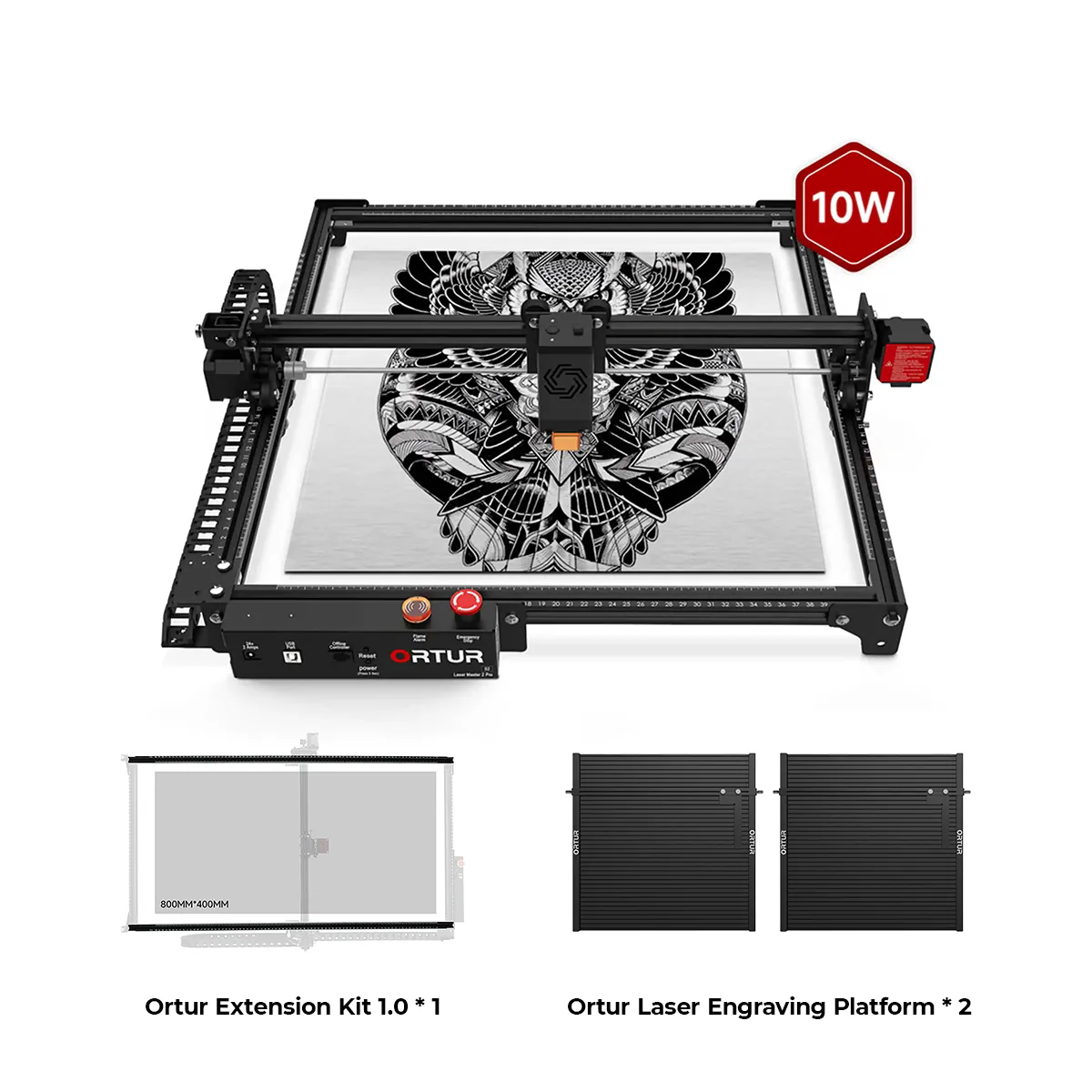Ortur LM2 Pro S2 Laser Engraving & Cutting Machine 15,000mm/min (10W/5W) - Image 13