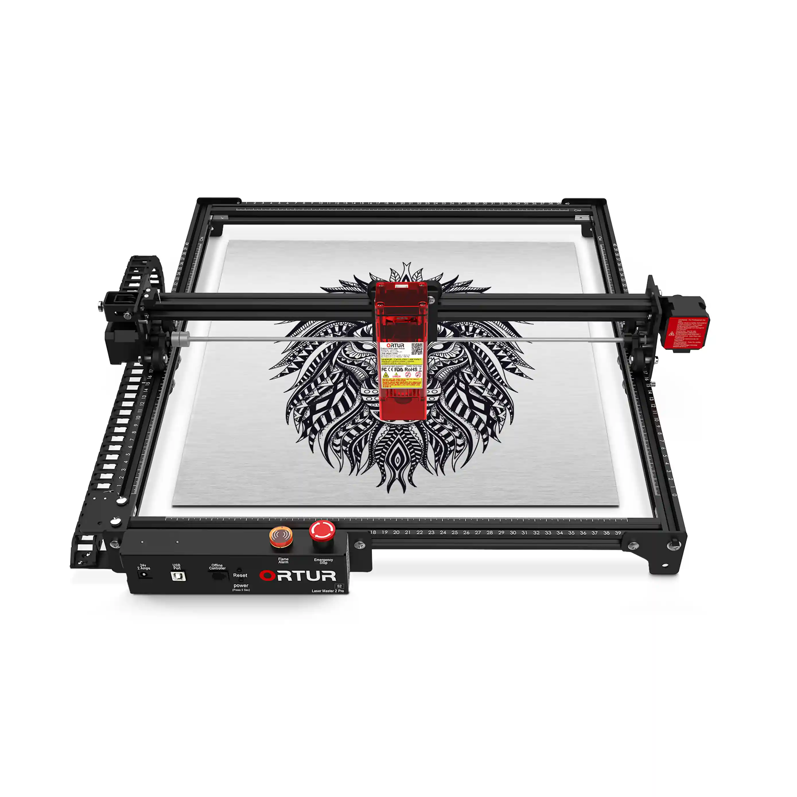 Ortur LM2 Pro S2 Laser Engraving & Cutting Machine 15,000mm/min (10W/5W) - Image 8