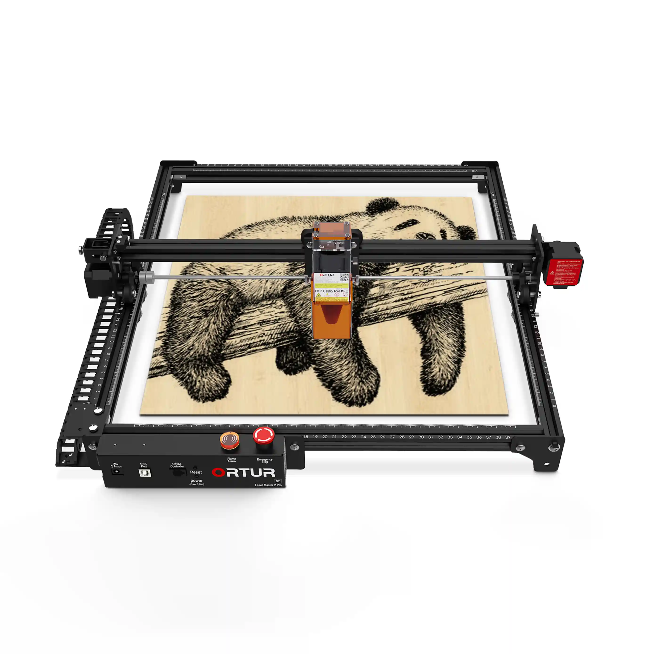 Ortur LM2 Pro S2 Laser Engraving & Cutting Machine 15,000mm/min (10W/5W) - Image 9