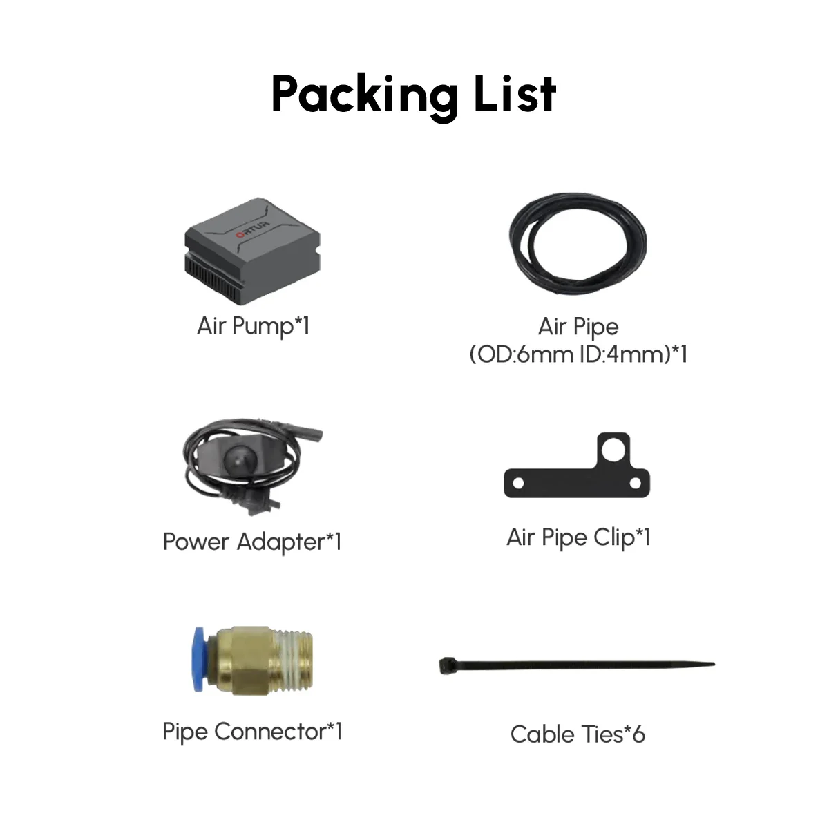 Ortur Air Pump for LU3-40A & LU3-20A & LU2-10A & LU2-4 LF (OAP1.0) - Image 6