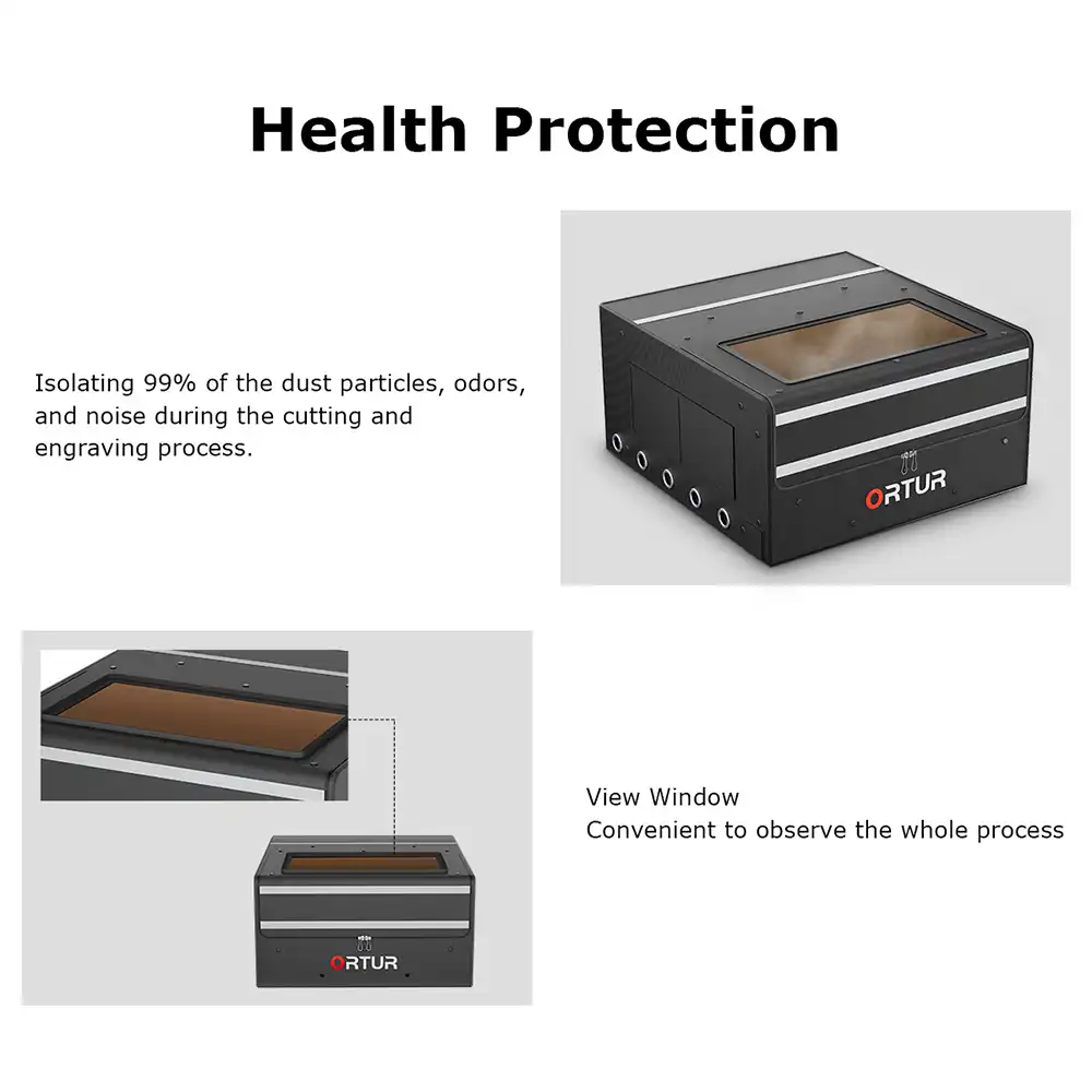 Ortur Enclosure 2.0 for All Laser Engraving Machines - Image 6