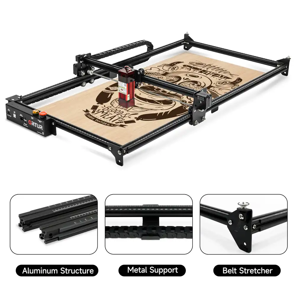 Ortur Extension Kit for Laser Master 2 Pro S2 & Laser Master 2 S2 (ETK1.0) - Image 5