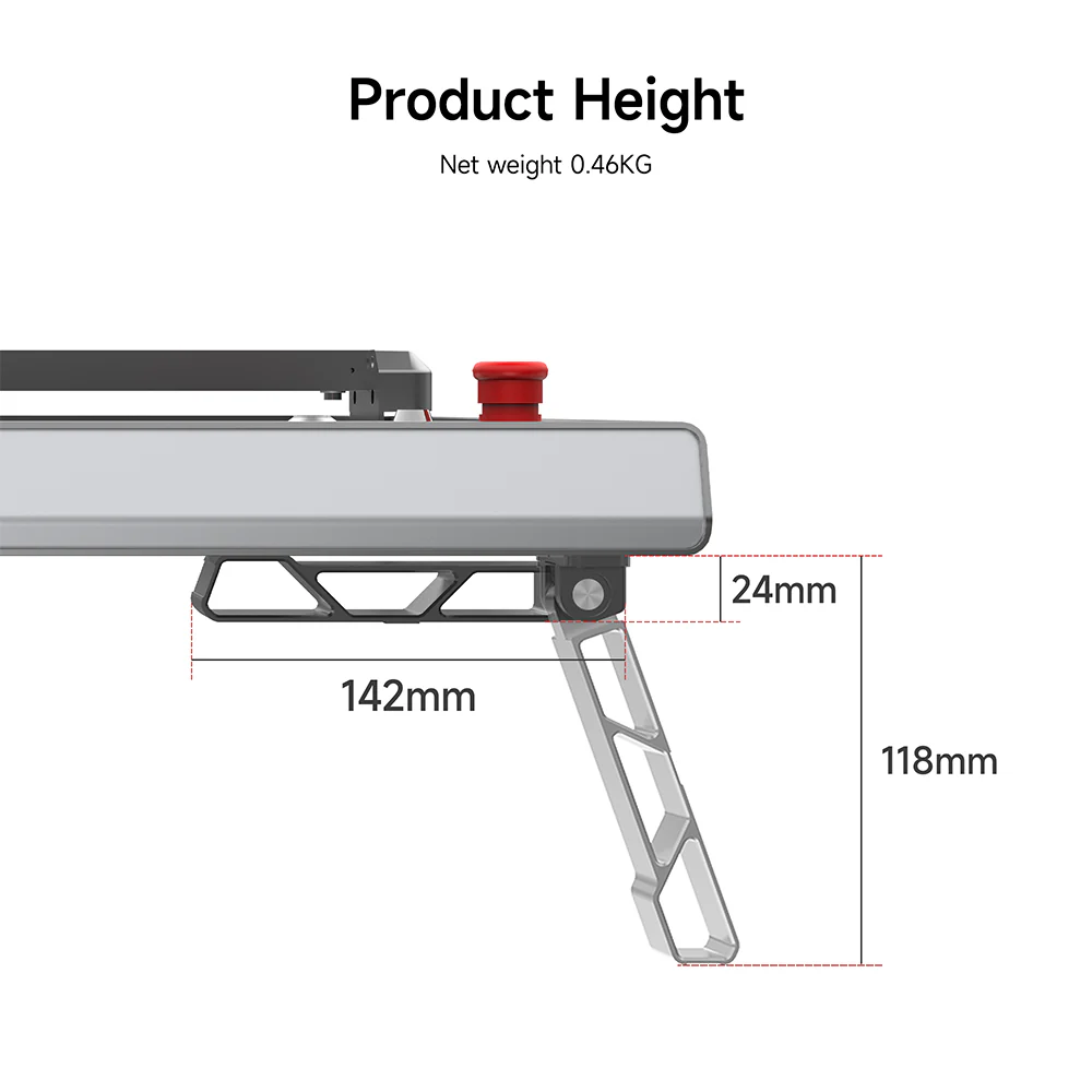Ortur Foldable Feet for Laser Master 3 Series (FFT1.0) - Image 4