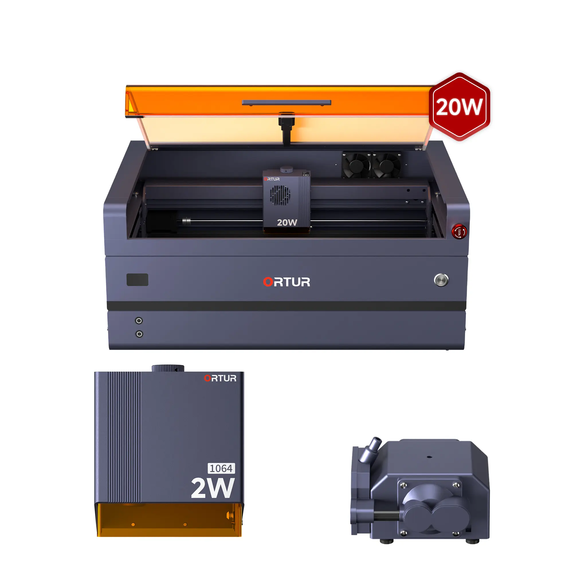 Ortur H20 Laser Engraving & Cutting Machine 2W IR/10W/20W/40W - Image 13
