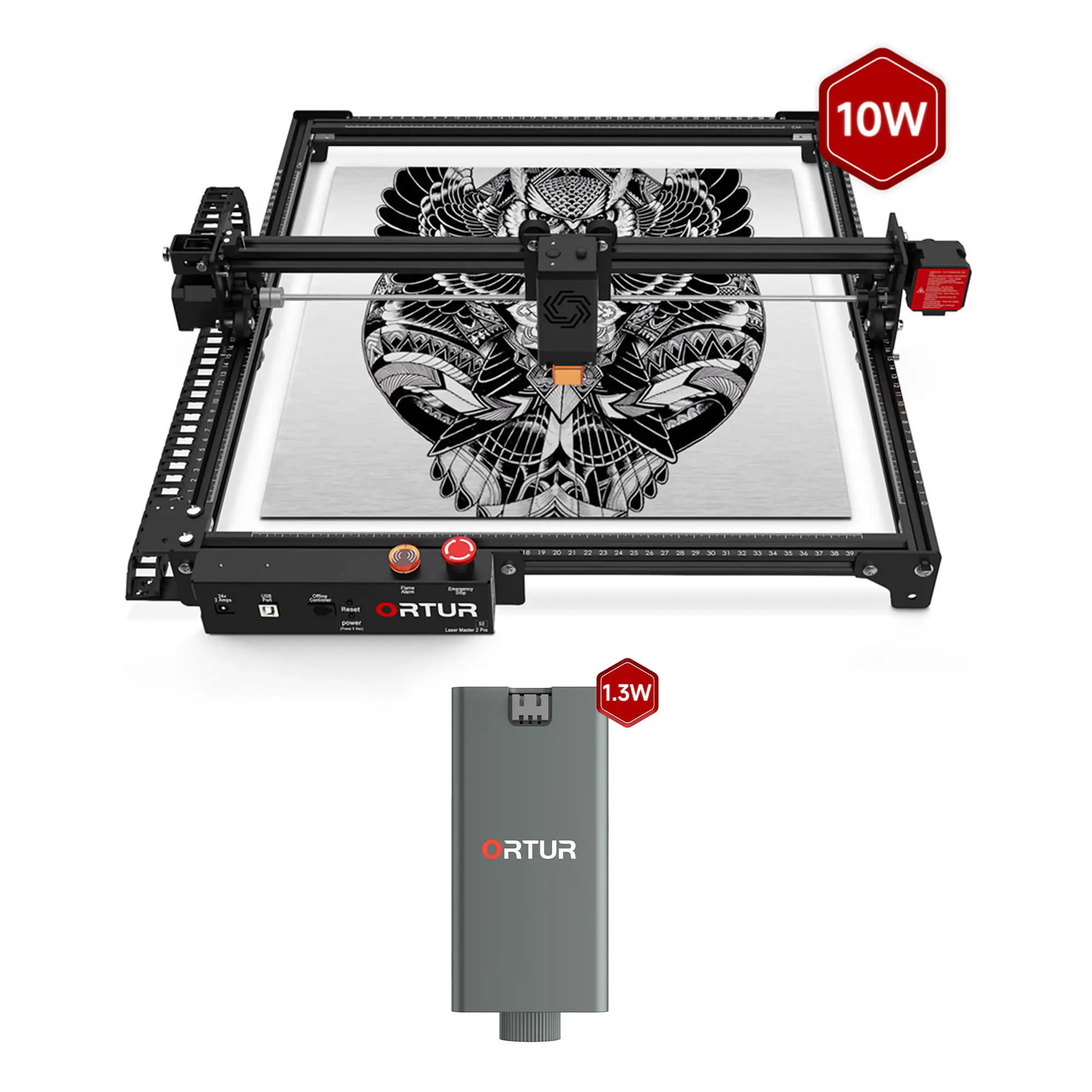 Ortur LM2 Pro S2 Laser Engraving & Cutting Machine 15,000mm/min (10W/5W) - Image 10