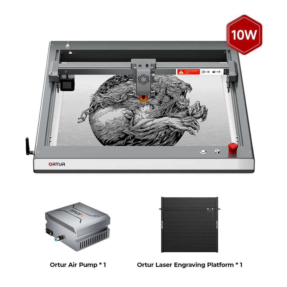 Ortur LM3 Laser Engraving & Cutting Machine 20,000mm/min (40W/20W/10W) - Image 21