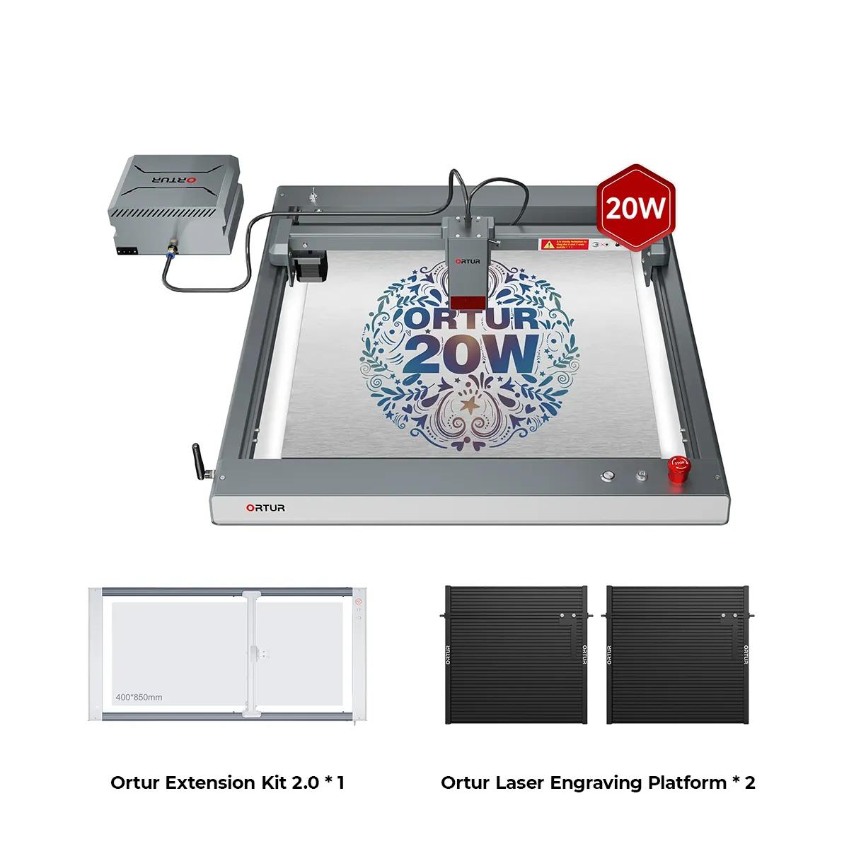 Ortur LM3 Laser Engraving & Cutting Machine 20,000mm/min (40W/20W/10W) - Image 31