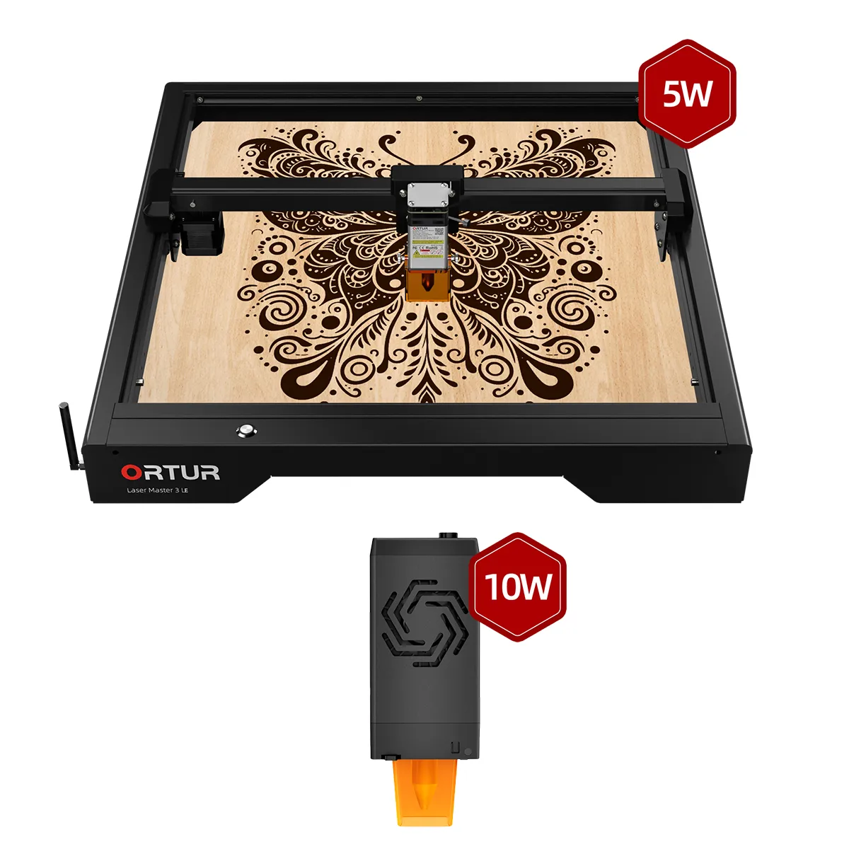 Ortur Laser Master 3 LE 5W Laser Engraving & Cutting Machine 15,000mm/min - Image 10