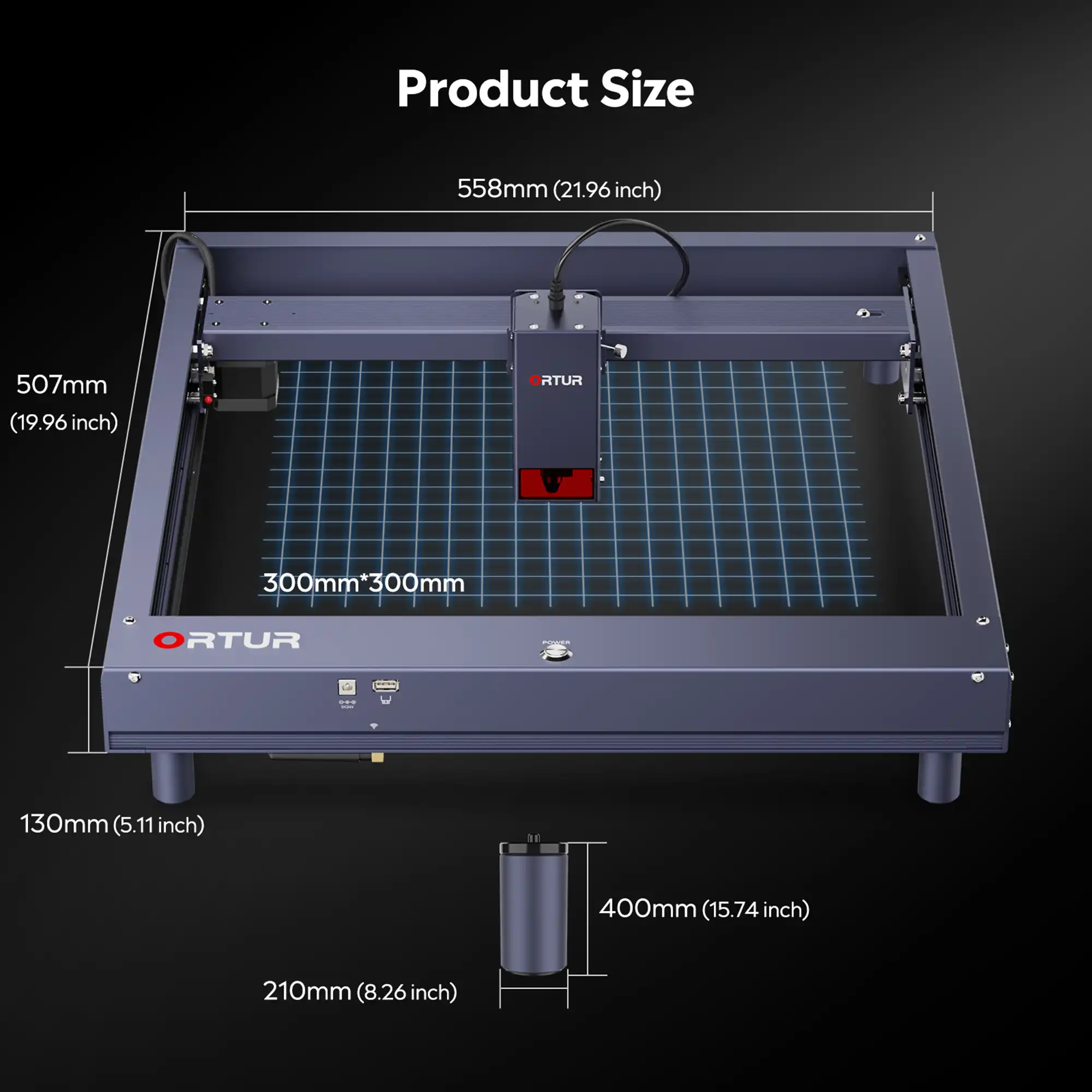 Ortur Laser Master H10 Engraving & Cutting Machine 20,000mm/min (20W/10W) - Image 11