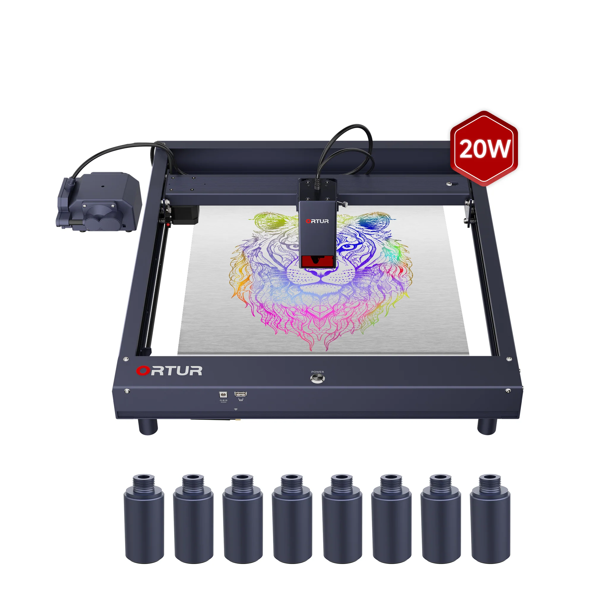 Ortur Laser Master H10 Engraving & Cutting Machine 20,000mm/min (20W/10W) - Image 3