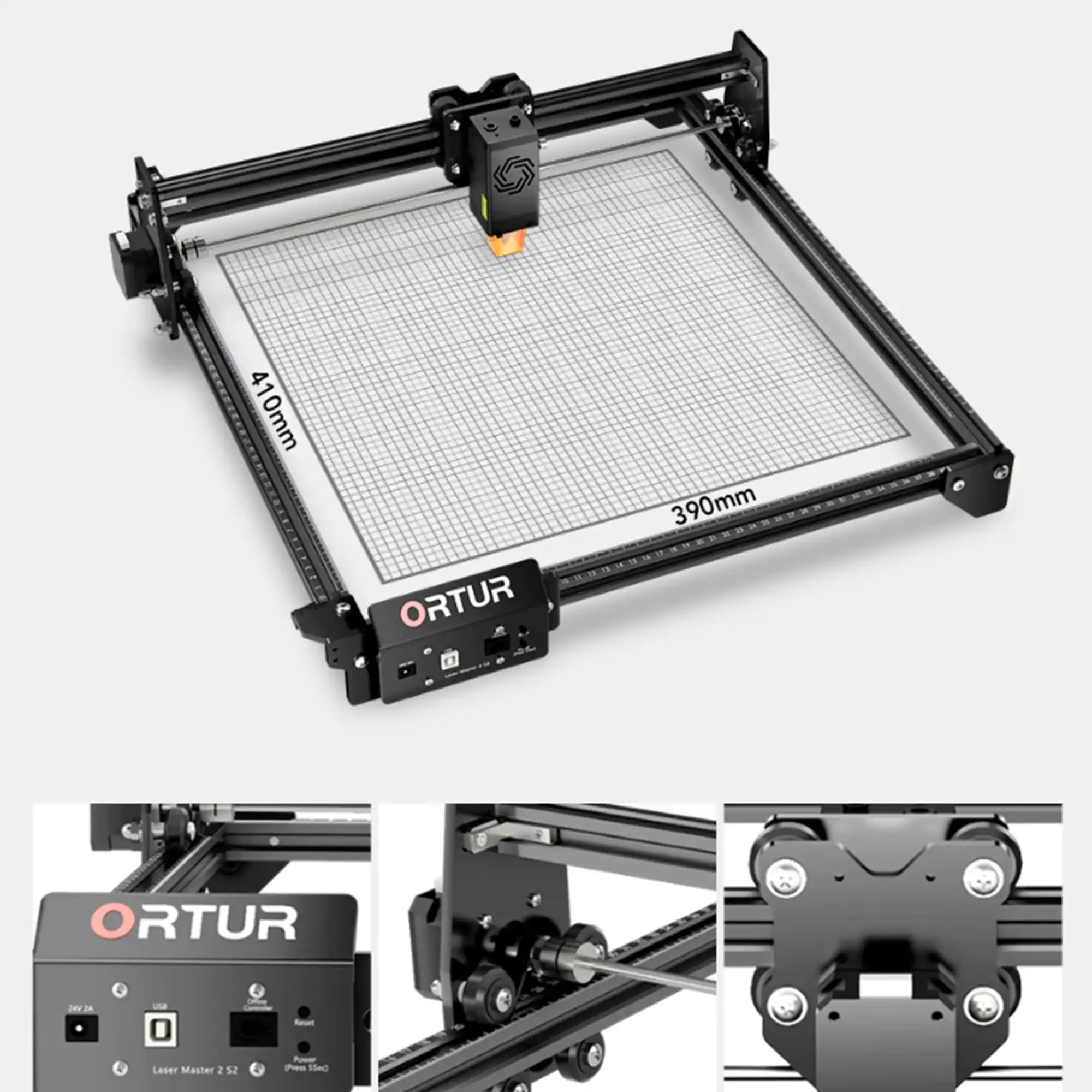 Ortur LM2 S2 Laser Engraving & Cutting Machine 5,000mm/min (10W/5W/1.6W) - Image 5