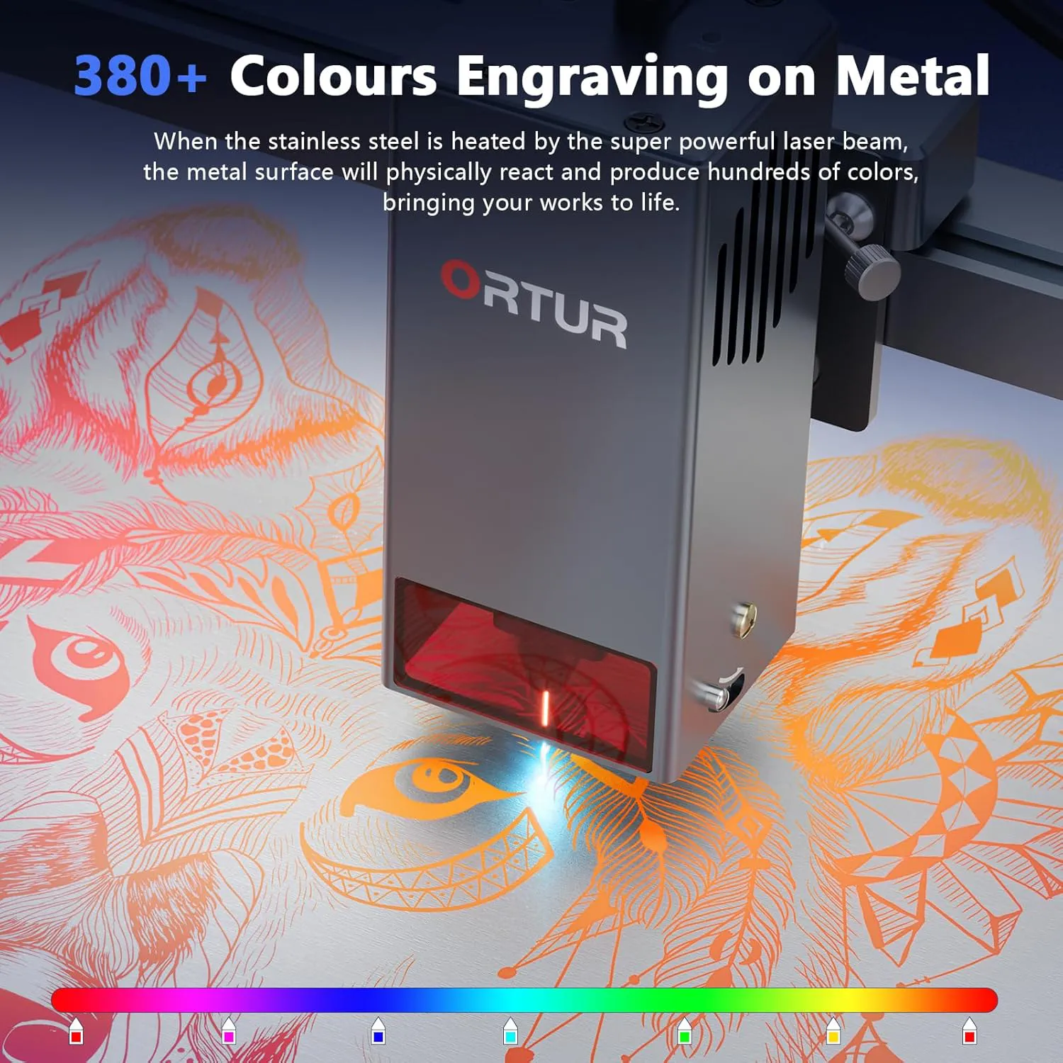 Ortur LM3 10W/20W Laser Engraving & Cutting Machine - Image 4