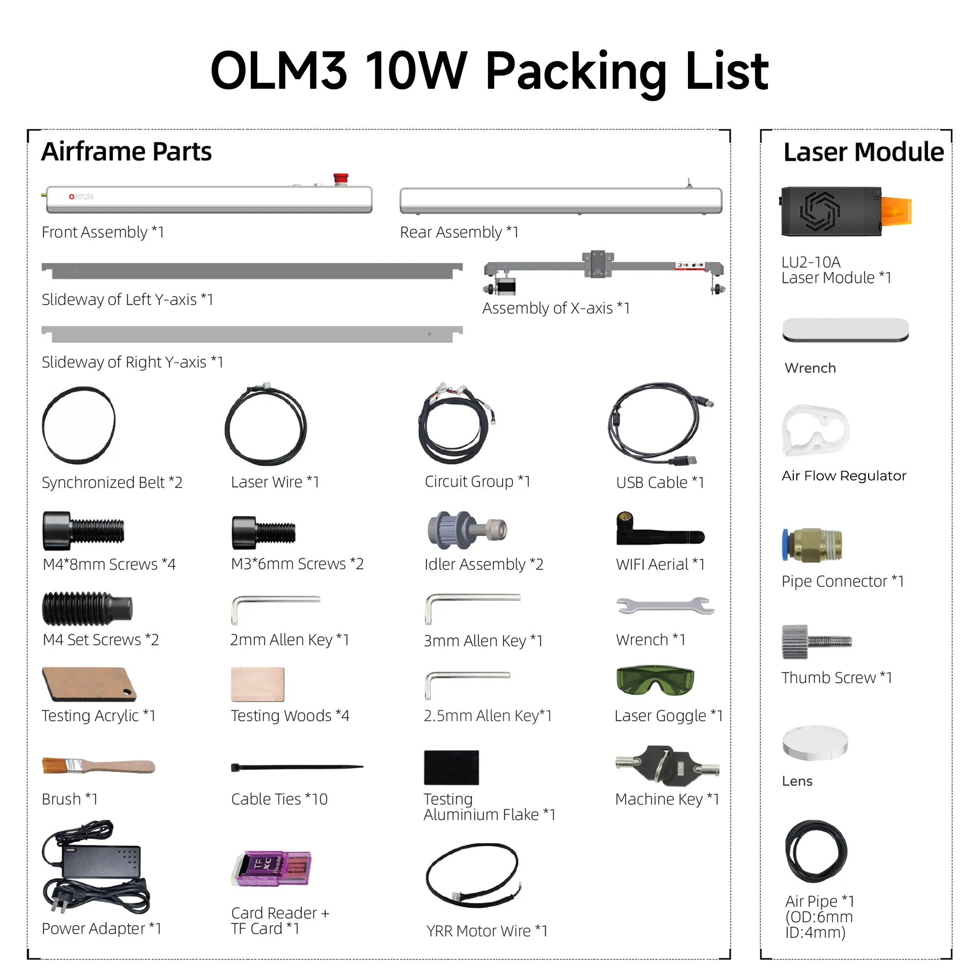 Ortur LM3 Laser Engraving & Cutting Machine 20,000mm/min (40W/20W/10W) - Image 14
