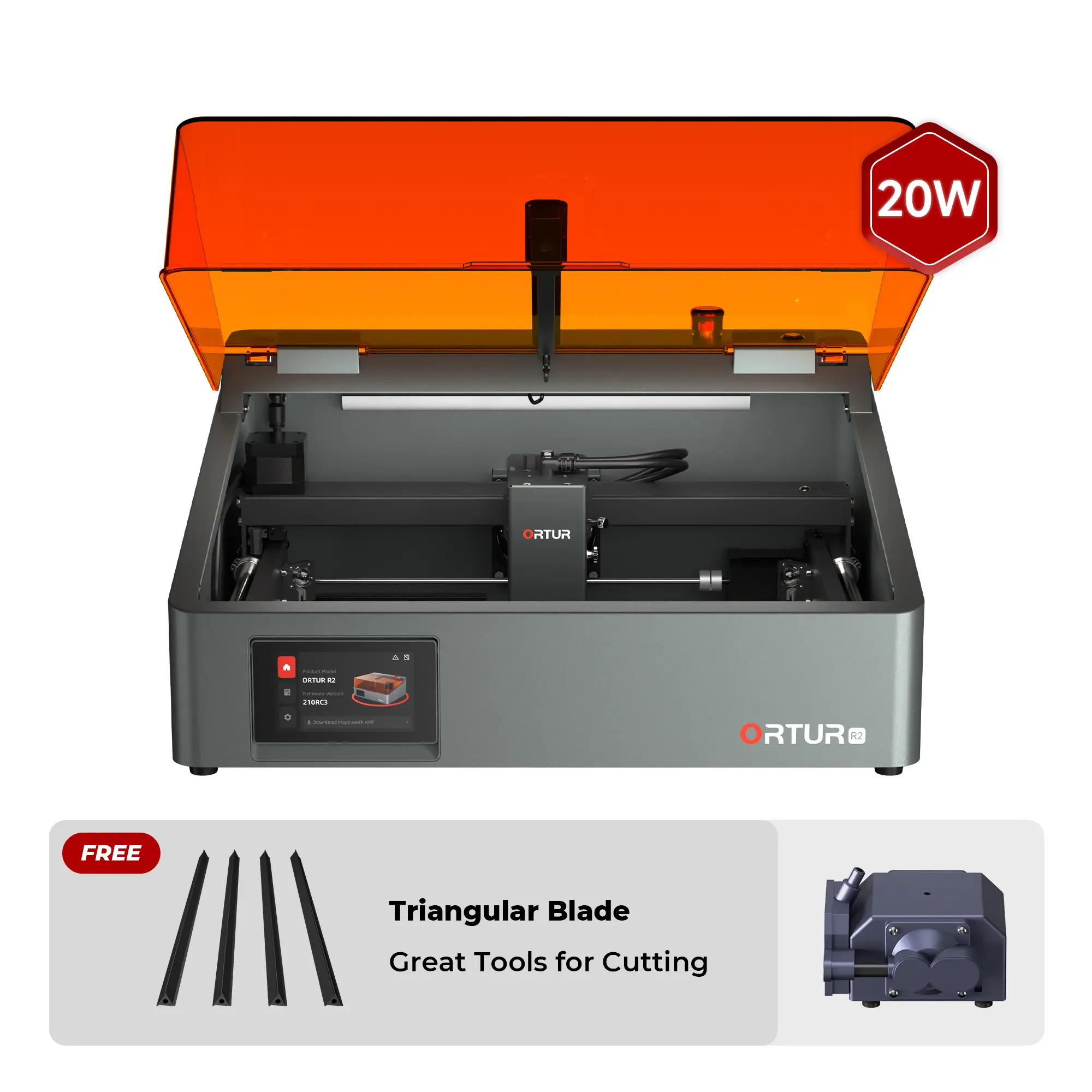 Ortur R2 Smart Laser Engraver 1.3W IR/10W/20W - Image 10