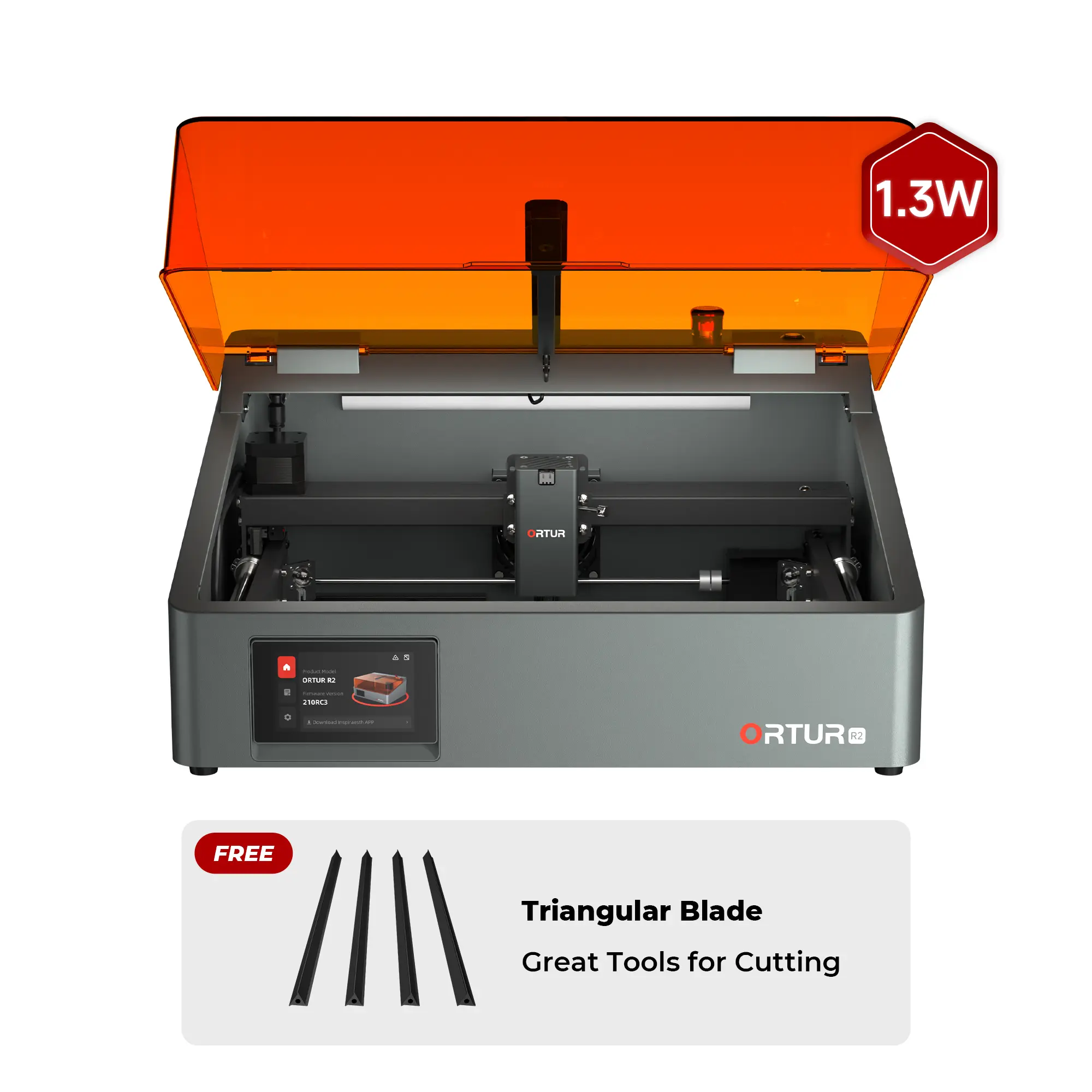 Ortur R2 Smart Laser Engraver 1.3W IR/10W/20W - Image 11