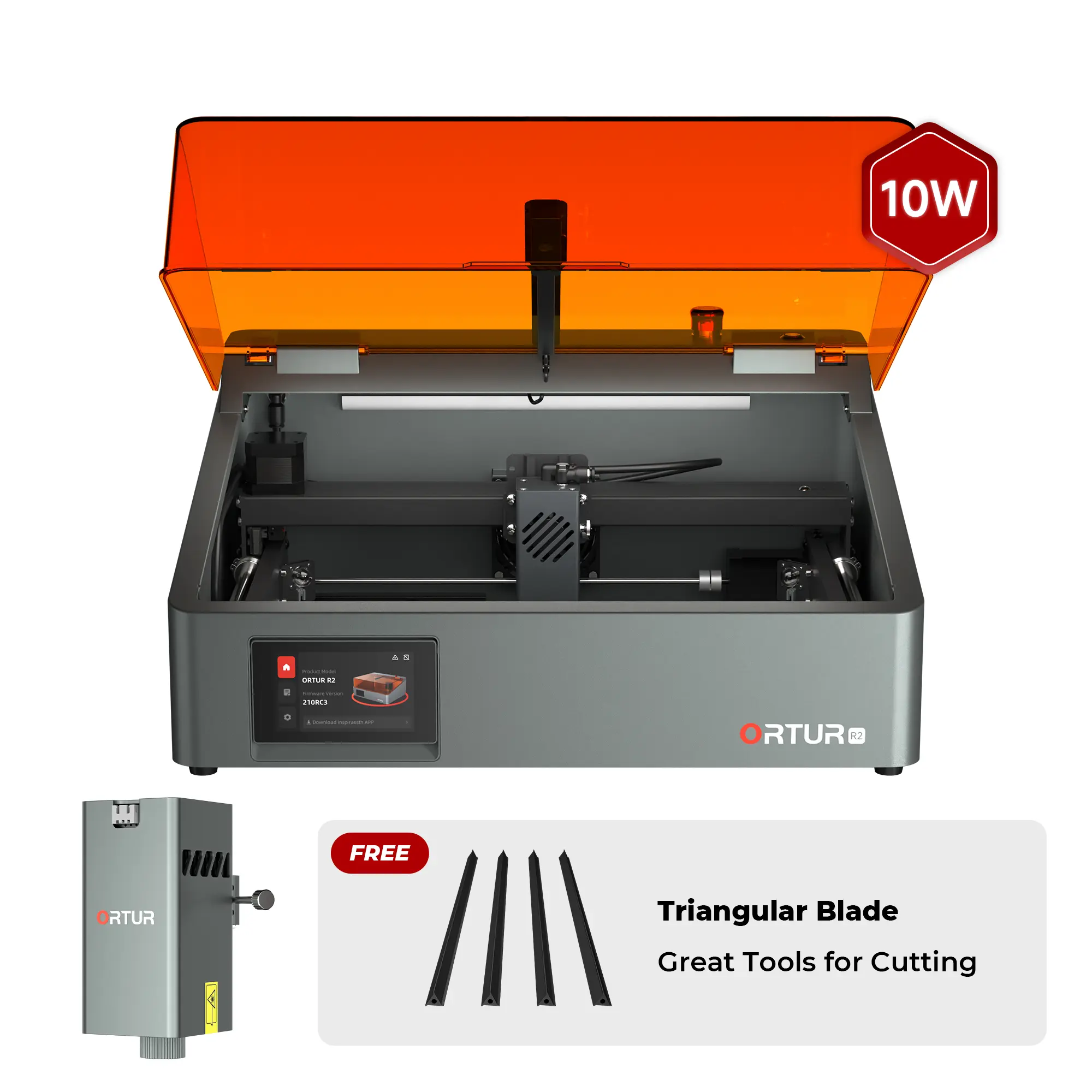 Ortur R2 Smart Laser Engraver 1.3W IR/10W/20W - Image 12