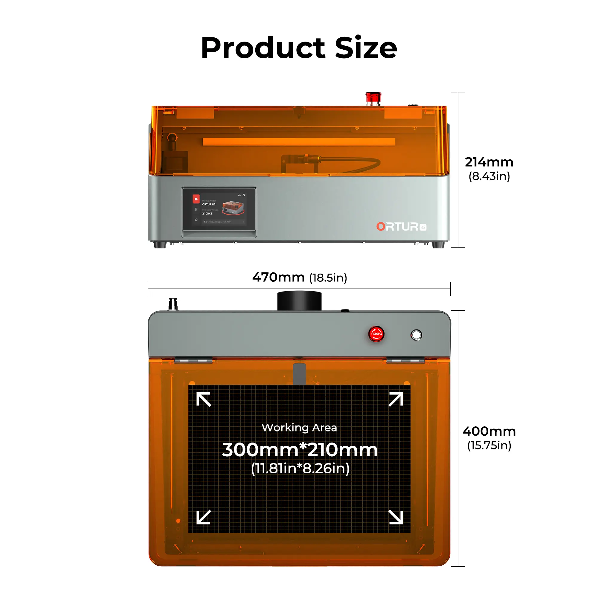 Ortur R2 Smart Laser Engraver 1.3W IR/10W/20W - Image 7