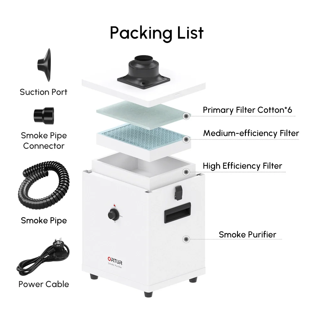 Ortur Smoke Purifier 1.0 for Laser Engraver - Image 6