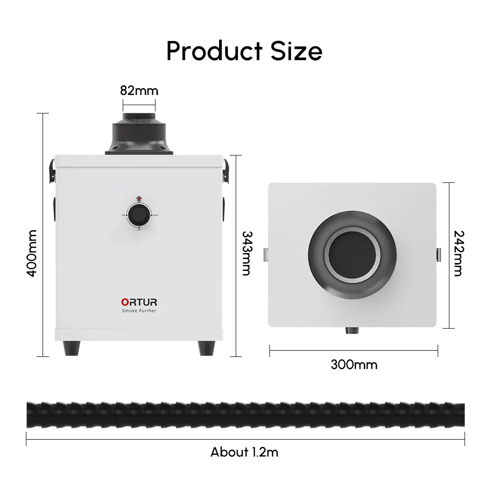 Ortur Smoke Purifier 1.0 for Laser Engraver - Image 9