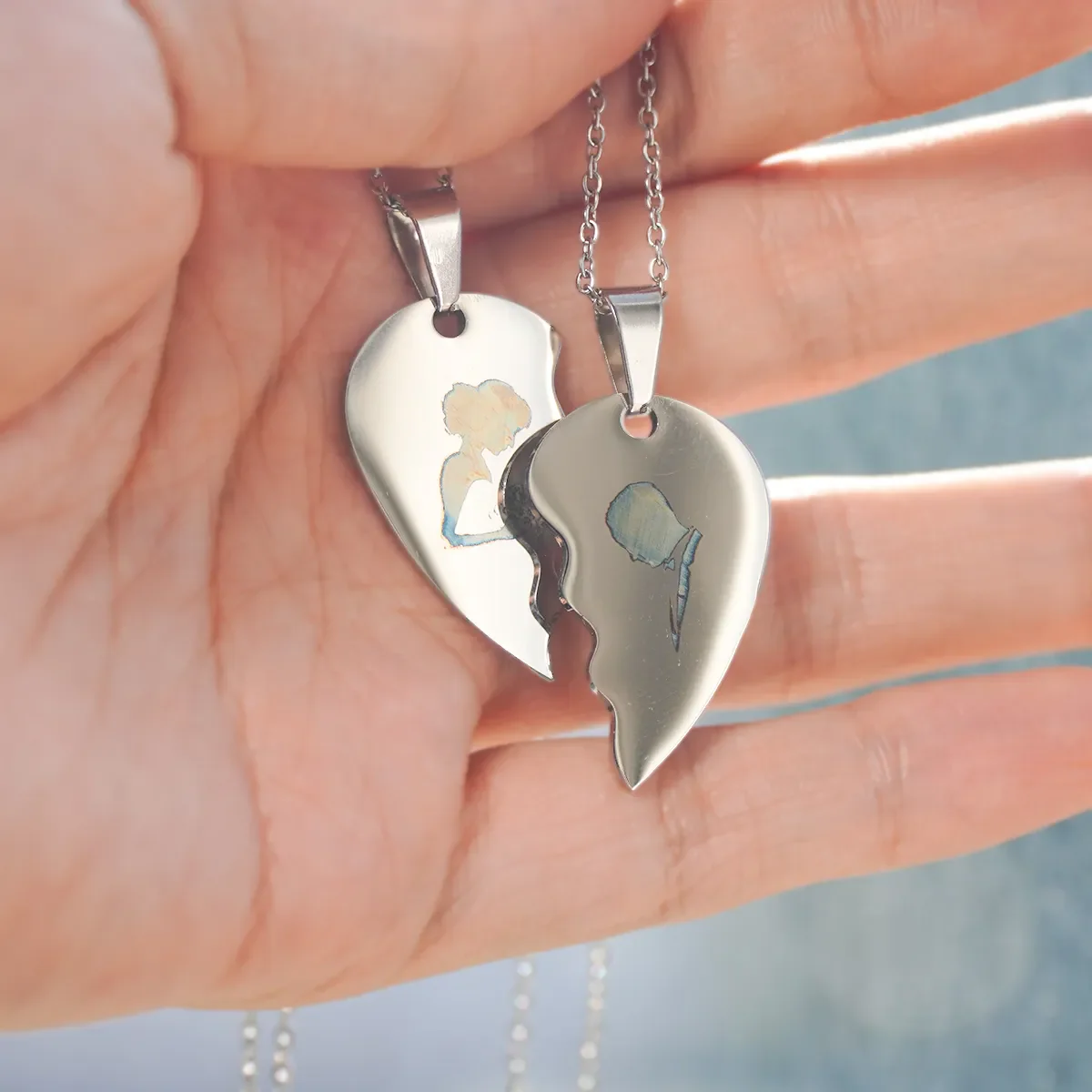 Ortur Stainless Steel Necklace for Laser Engraving (2 Sets) - Image 4