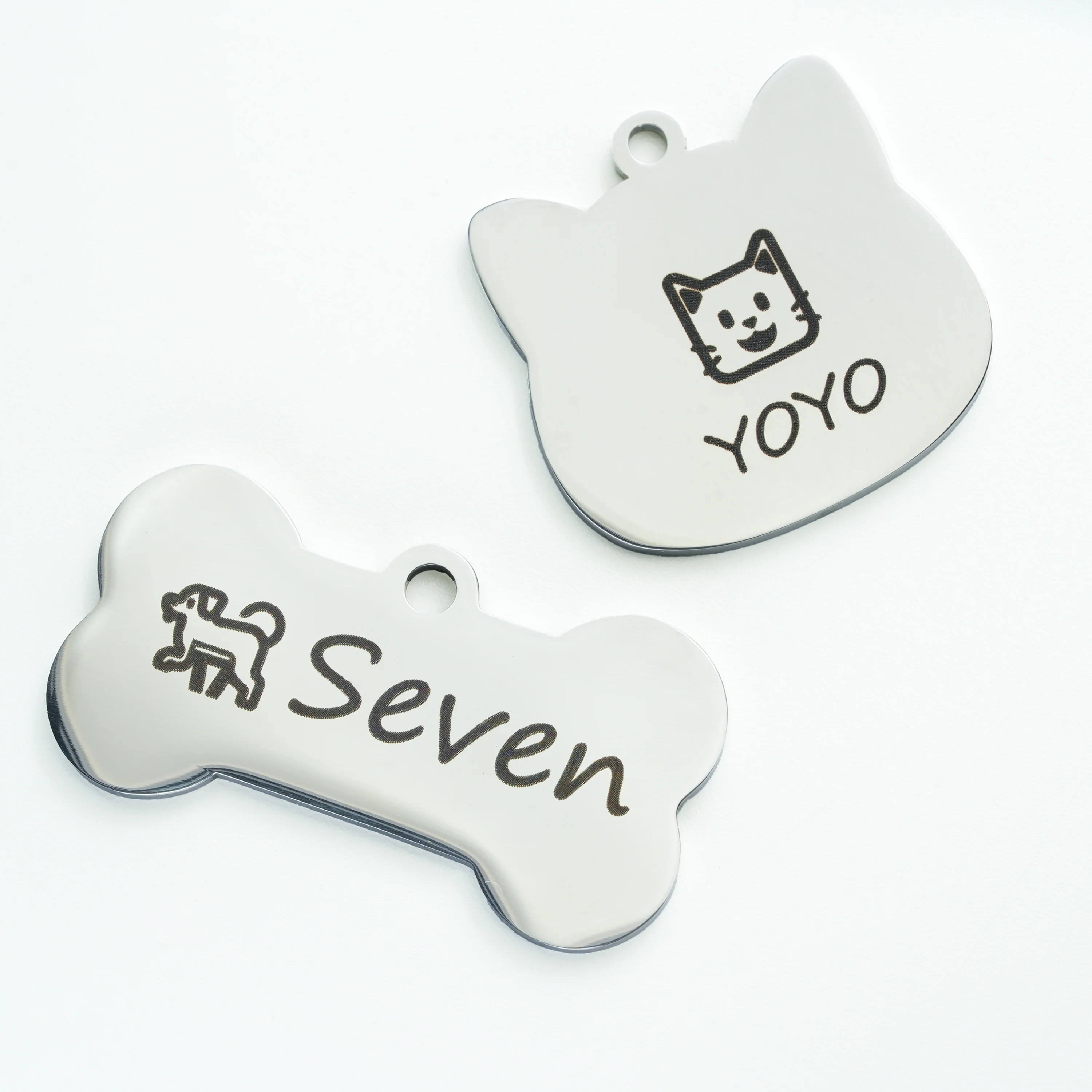 Ortur Stainless Steel Pet Tag (10pcs) - Image 2