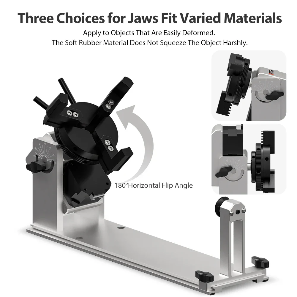 Ortur Y-axis Rotary Chuck (YRC1.0) - Image 4