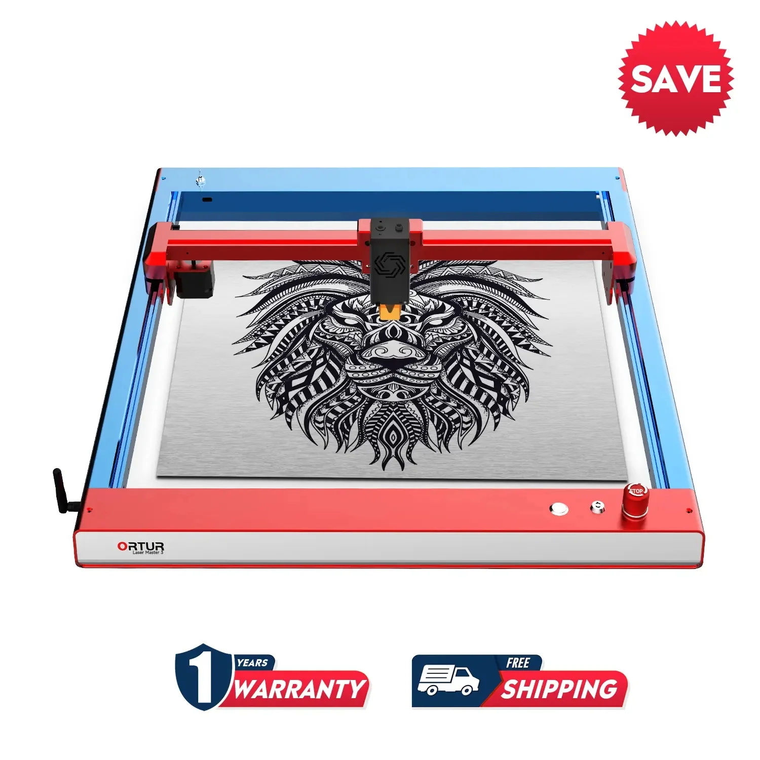 [Pre-owned]Ortur LM3 Laser Engraving & Cutting Machine 20,000mm/min 10W/20W - Image 10