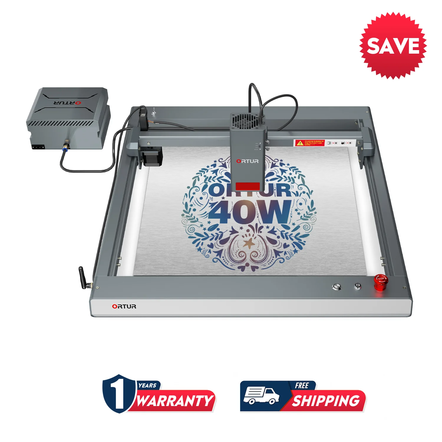 [Pre-owned]Ortur LM3 Laser Engraving & Cutting Machine 20,000mm/min 10W/20W - Image 12