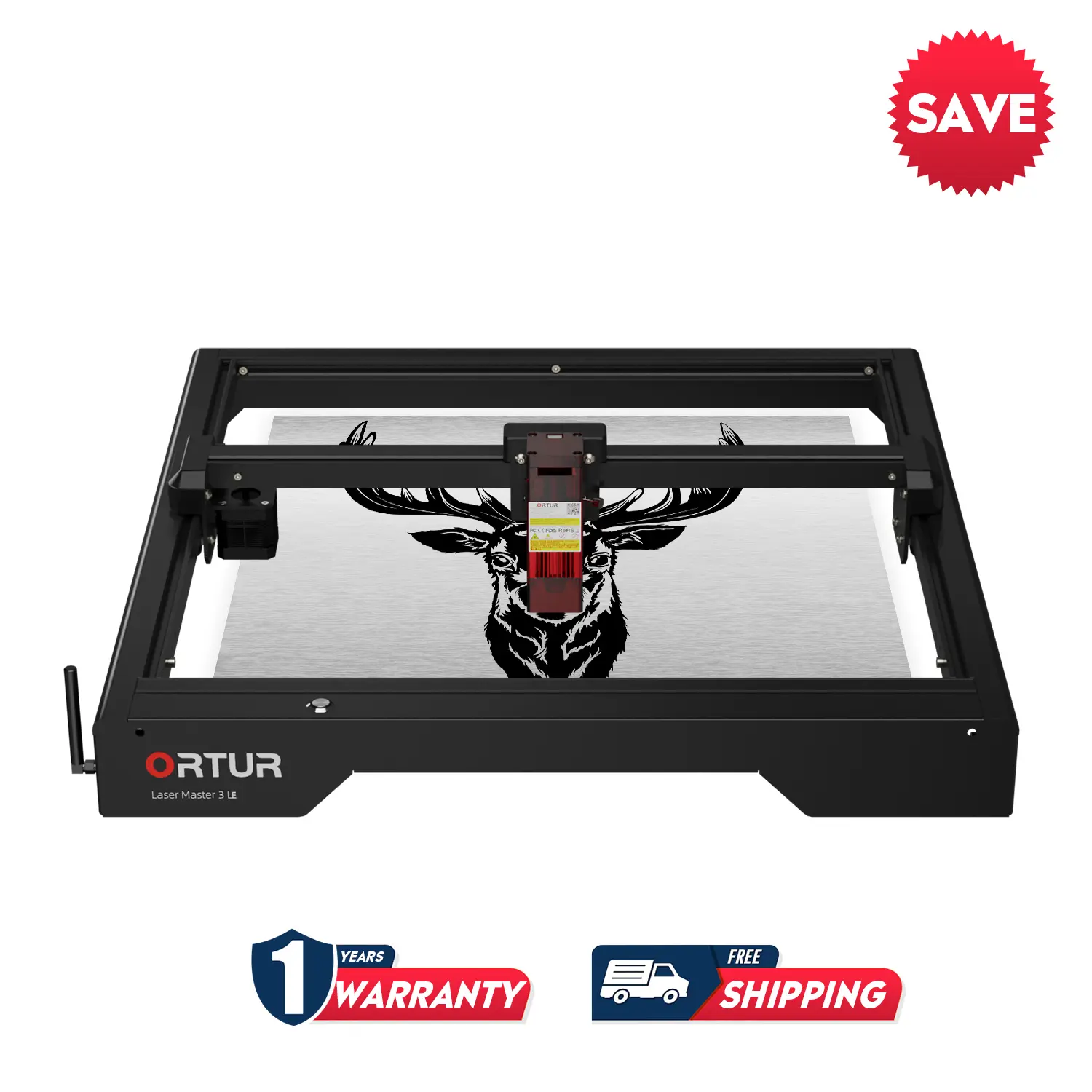 [Pre-owned]Ortur LM3 LE Laser Engraving & Cutting Machine 15,000mm/min - Image 11